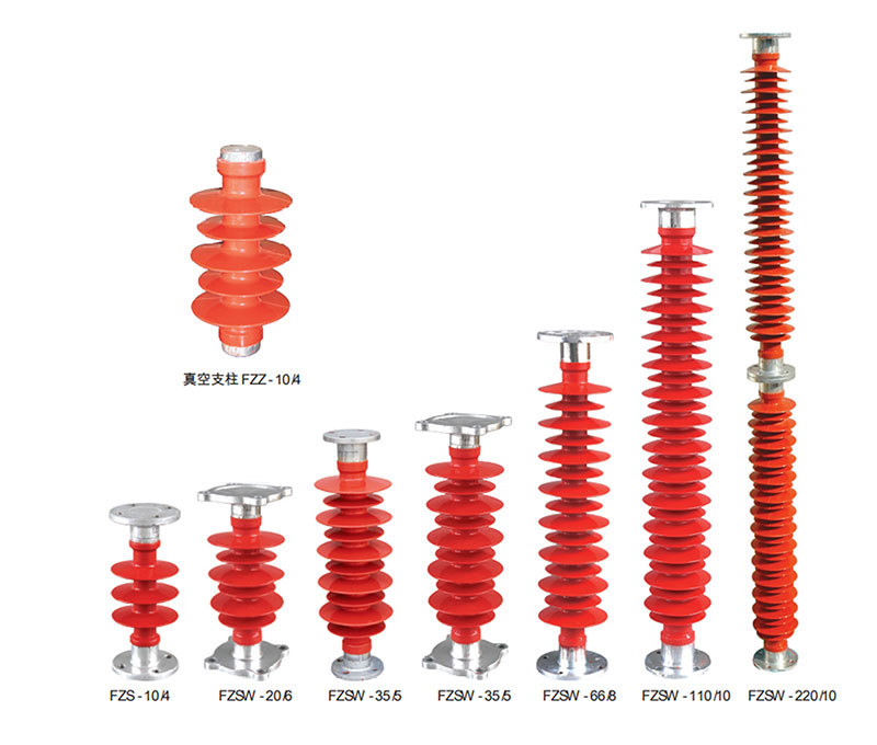 Rod-shaped pillar composite insulator