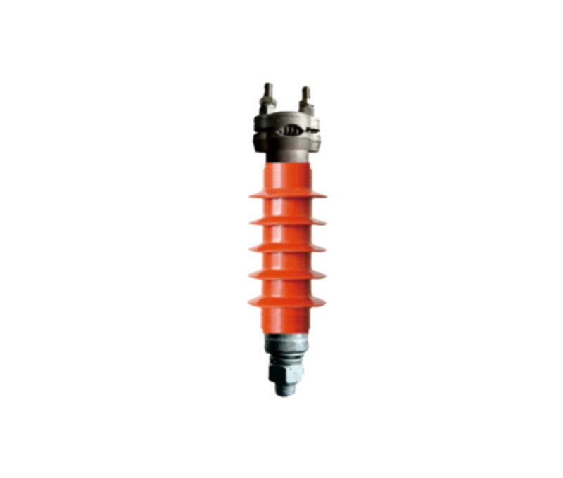 Piercing-type (non-piercing-type) internal gap insulator lightning arrester
