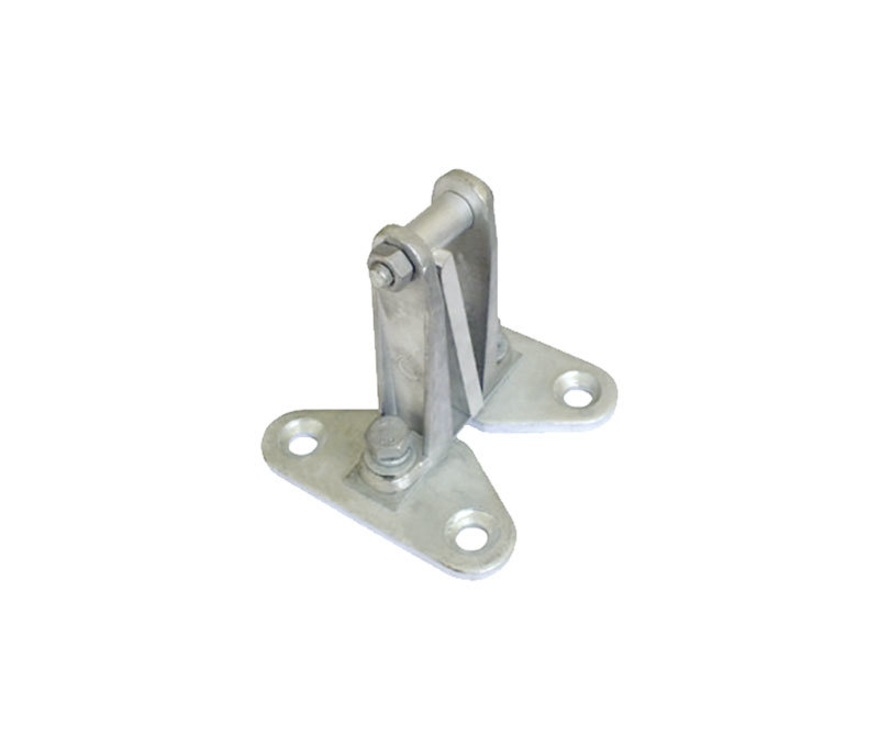 Outdoor two-piece rectangular busbar fixing hardware (vertical placement)